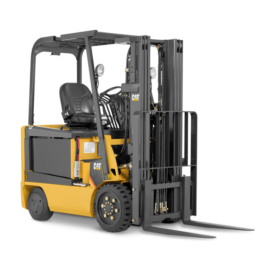 cushion tire electric forklift