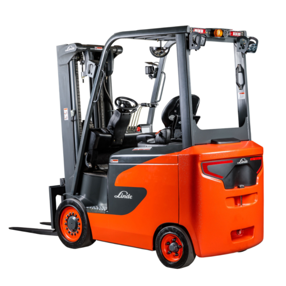electric 4 wheel sit down forklift