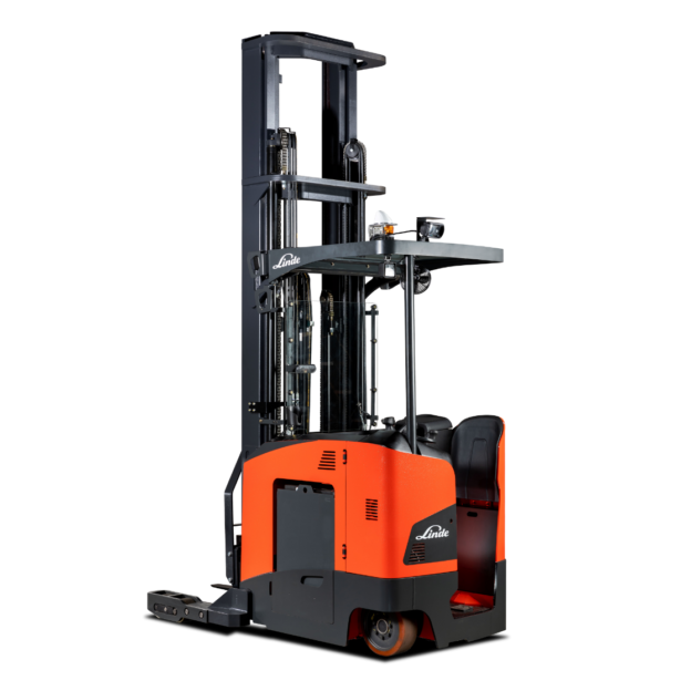 Linde Electric Ride-On Reach Truck - Fraza