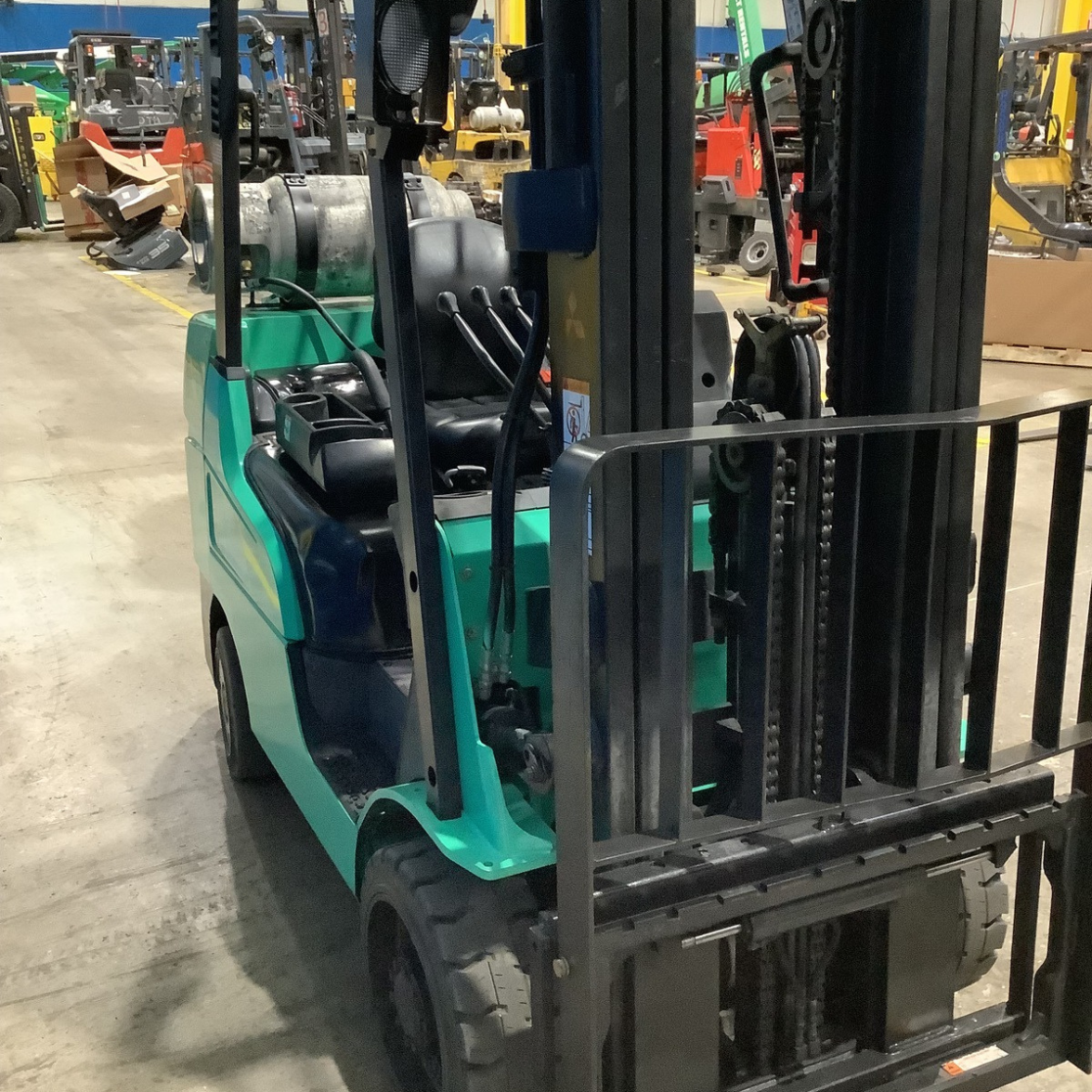 used 6,000 lb capacity forklift