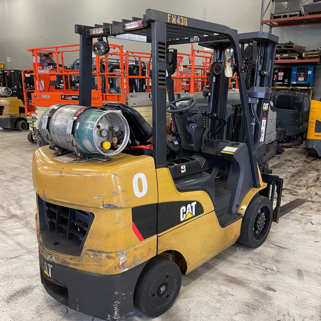 used cushion tire forklift