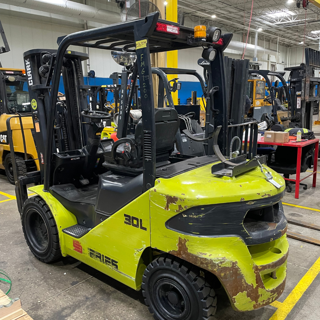 pre owned forklift